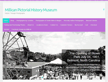 Tablet Screenshot of millicanpictorialhistorymuseum.com